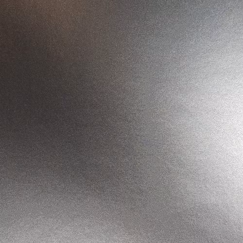 Borstad stål - Silver, metervara