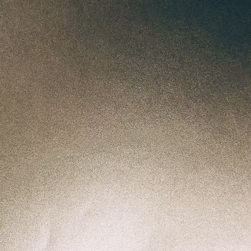 Borstad stål - Champange, metervara