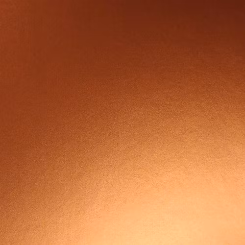 Borstad stål - Rödorange, metervara
