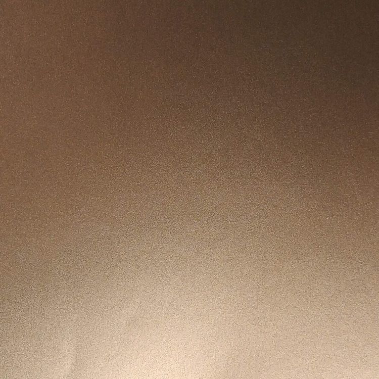 Borstad stål - Brons, metervara