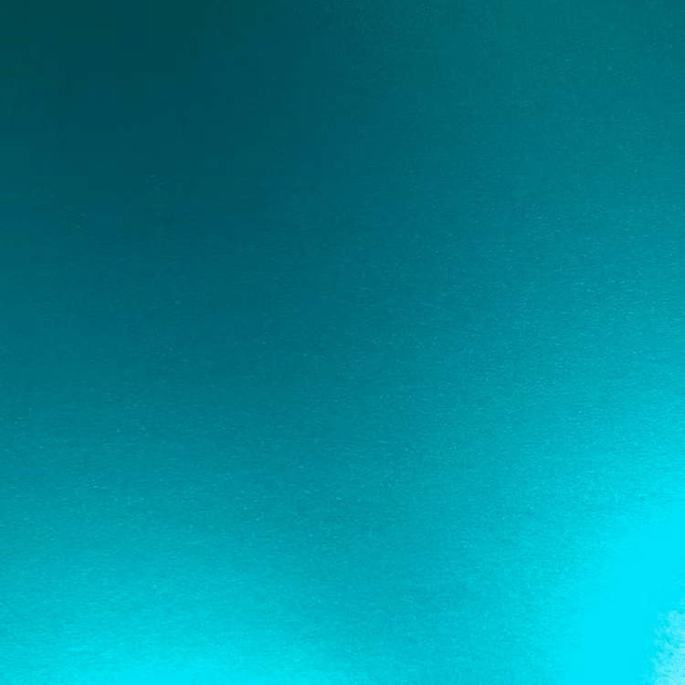 Borstad stål - Aquagrön, metervara