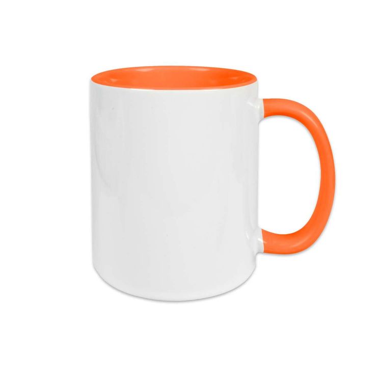 6-pack - Sublimerings mugg 80 mm 2 färgade