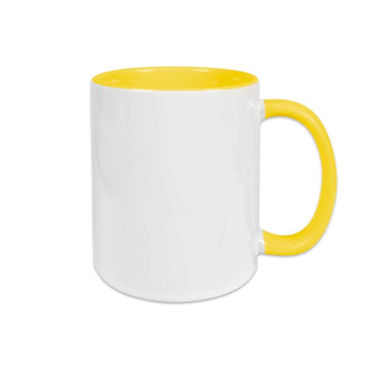 6-pack - Sublimerings mugg 80 mm 2 färgade