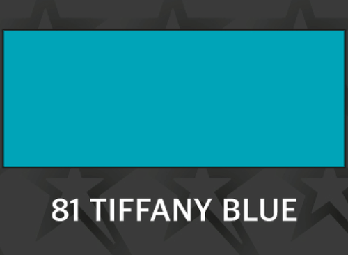 Premium Tiffanyblå 1081 - bredd 50 cm, metervara