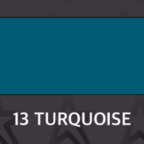 Premium Turkosblå 1013 - bredd 50 cm, metervara