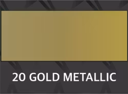 Premium Guldmetallic 1020 - bredd 50 cm, metervara