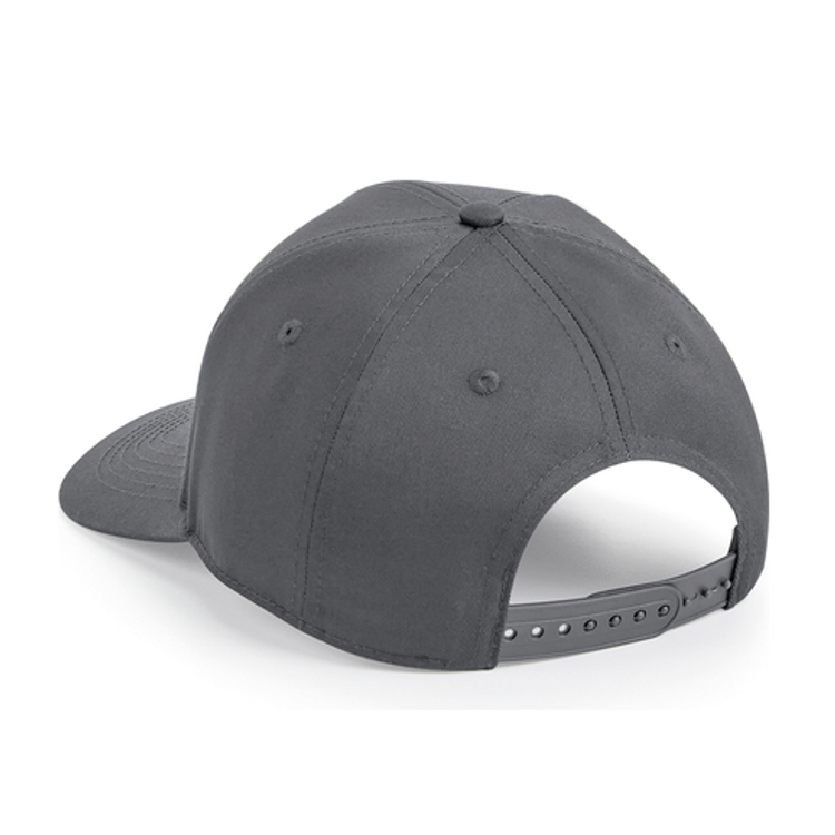 Keps - 5 Panels - Svart - Snapback med tryck