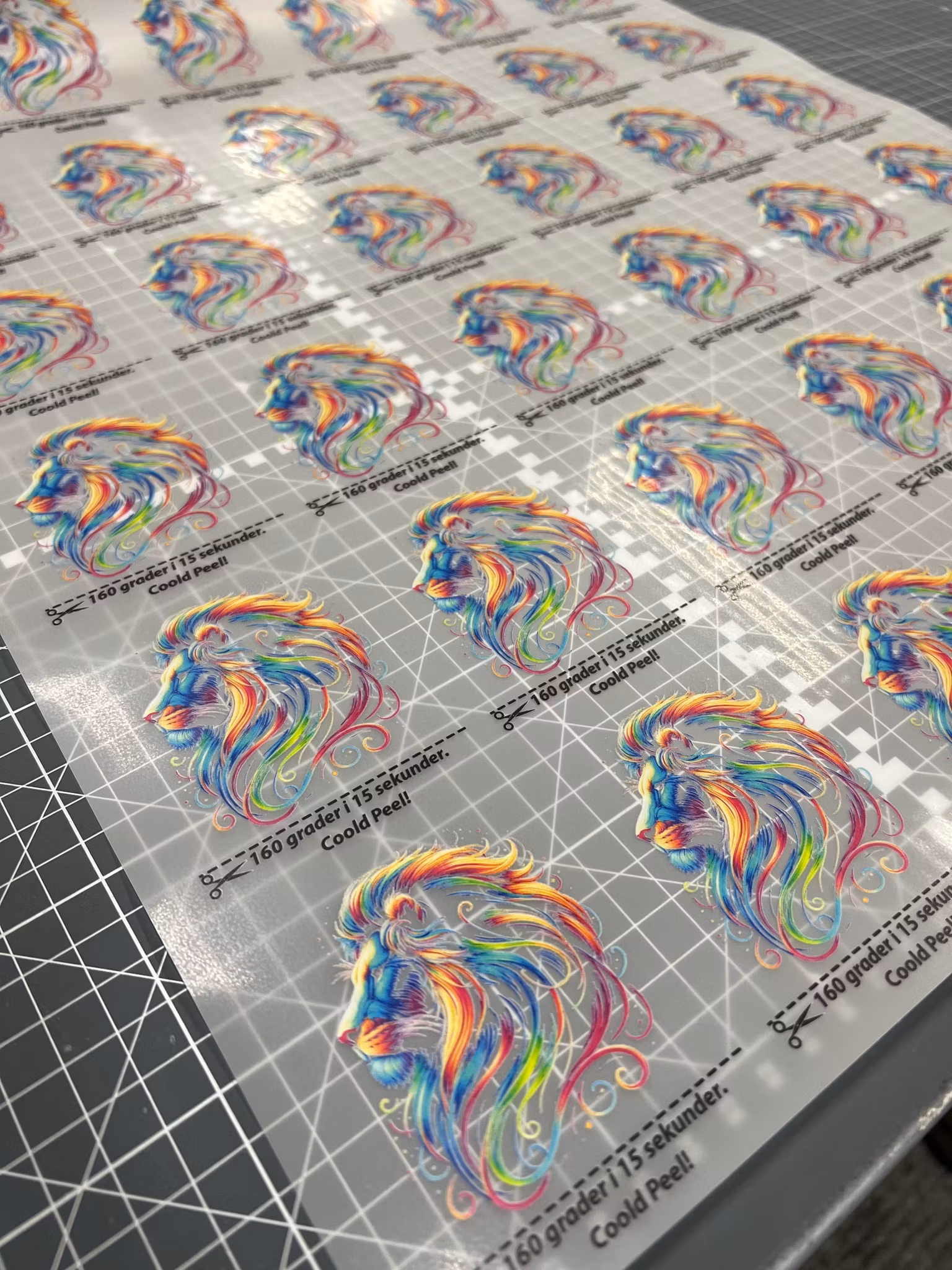 A3 - 30x42 cm - Textiltransfer - DTF för alla textilier mörkt o ljust