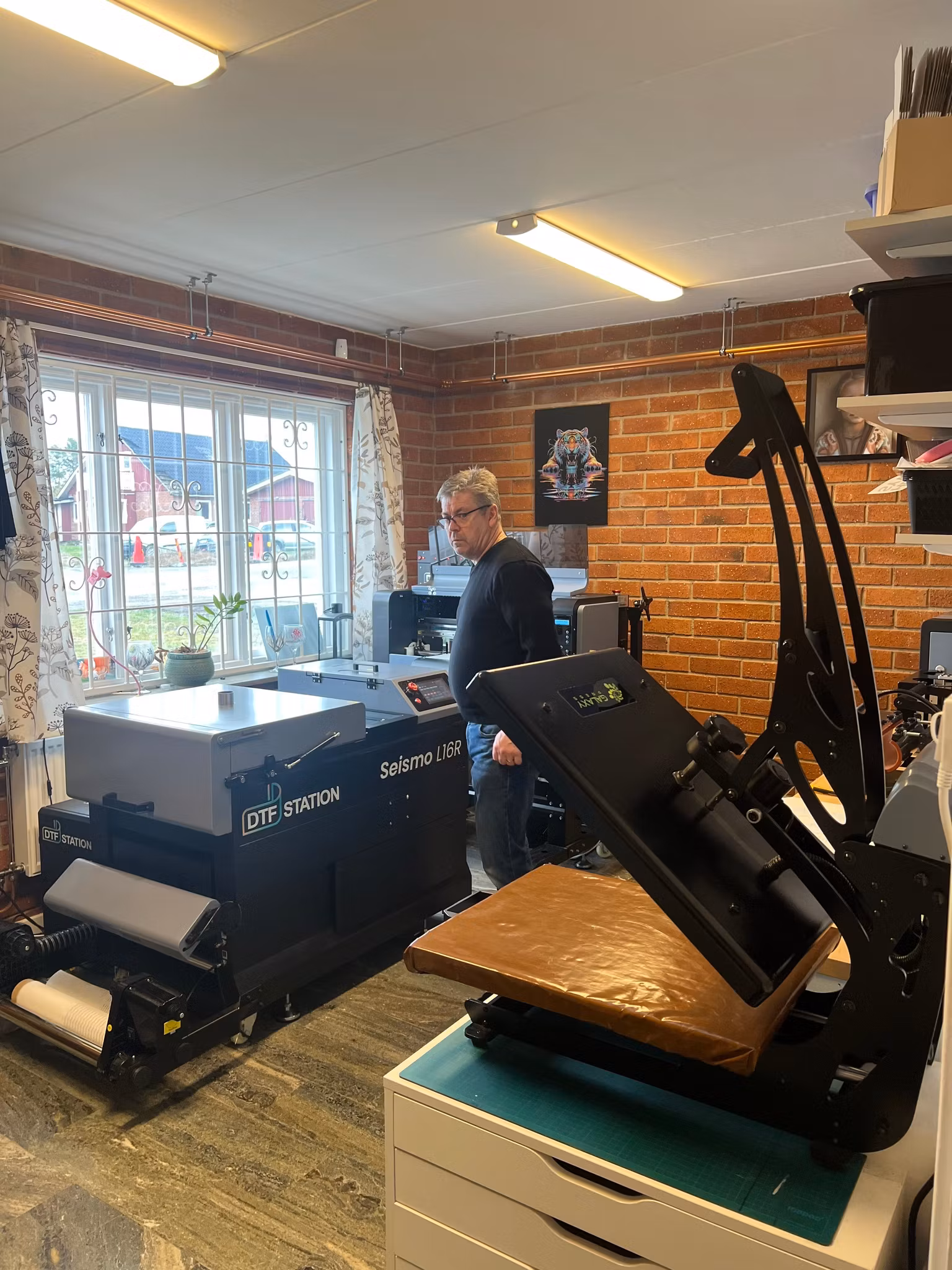 A3 - 30x42 cm - Textiltransfer - DTF för alla textilier mörkt o ljust