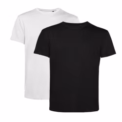 T-shirt Barn - Svart och Vit