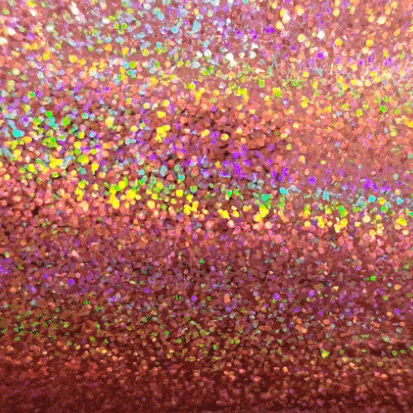 Intense sparkle - Rosé guld - 60 cm bred