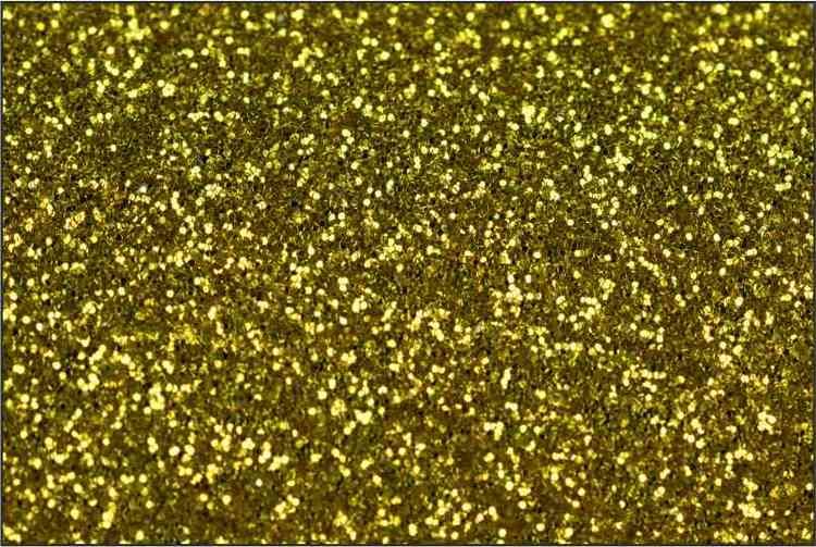 PET Glitter Gul - 6018