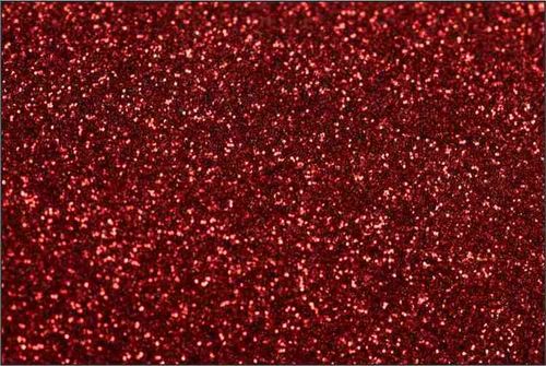 PET Glitter Röd - 6008