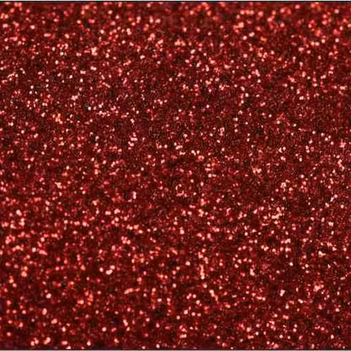 PET Glitter Röd - 6008