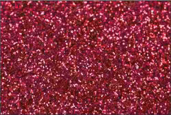 PET Glitter Kardinalröd - 6072