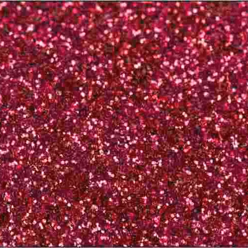 PET Glitter Kardinalröd - 6072