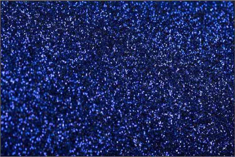 PET Glitter Kungsblå - 6006