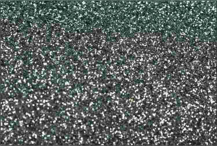 PET Glitter Platinumblå - 6096