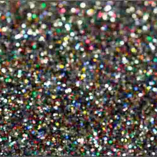 PET Glitter Ljus multifärg - 6098