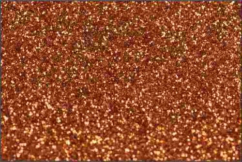 PET Glitter Koppar - 6097, ark 30x50 cm