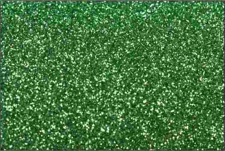 PET Glitter Mellangrön - 6078