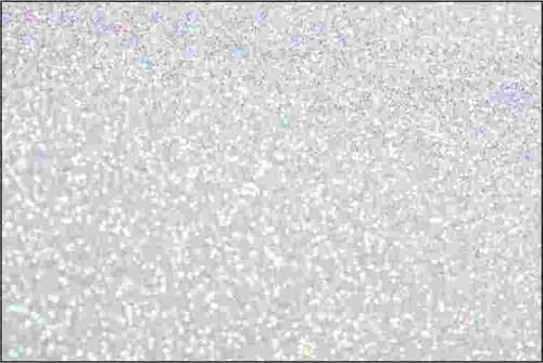 PET Glitter  Pärlvit - 6193, ark 30x50 cm