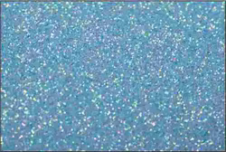 PET Glitter Neonblå - 6163