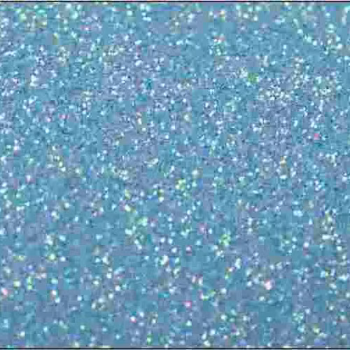 PET Glitter Neonblå - 6163