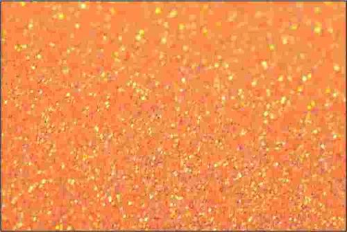 PET Glitter Neonorange - 6142