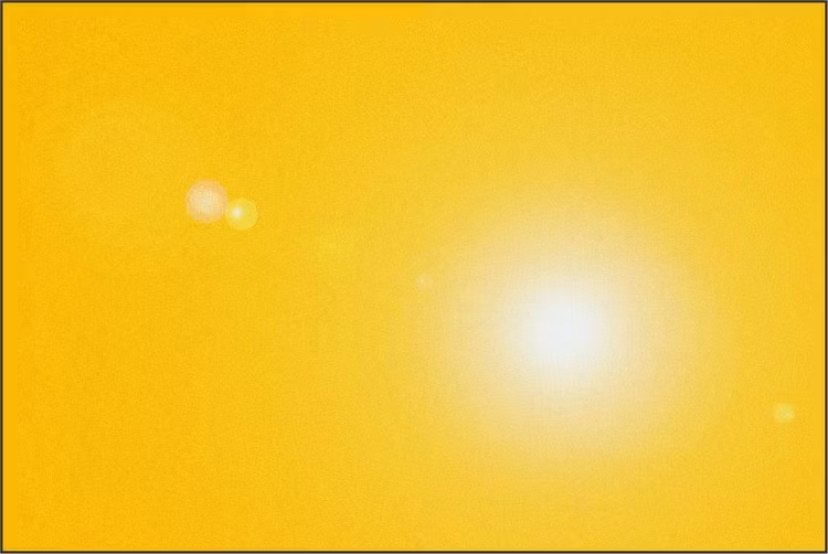 Reflexvinyl Mellangul - 6418, ark 30 x 50 cm