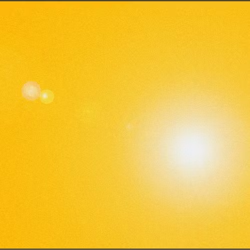 Reflexvinyl Mellangul - 6418, ark 30 x 50 cm