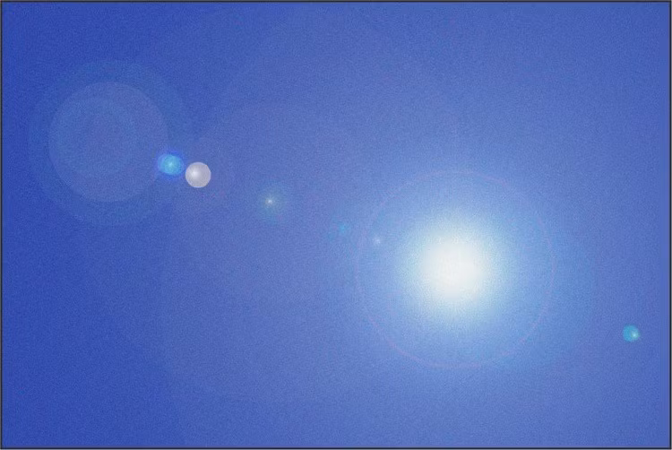 Reflexvinyl Kungsblå - 6406, ark 30 x 50 cm