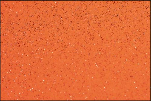 Pu Glitter Orange -1815