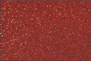 Pu Glitter Röd - 1808