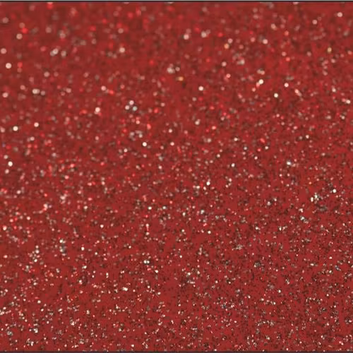 Pu Glitter Röd - 1808