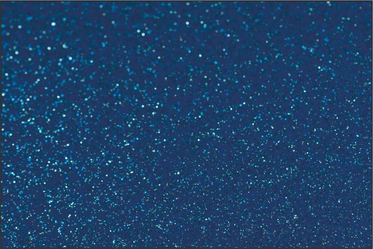 Pu Glitter Kungsblå - 1806