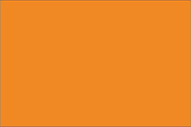 Glow in the dark - Neonorange 6542 - Ark 30x50 cm