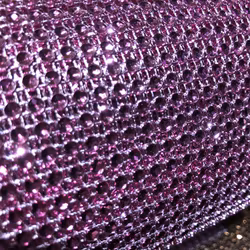 Strassband - ljusrosa