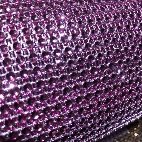 Strassband - ljusrosa