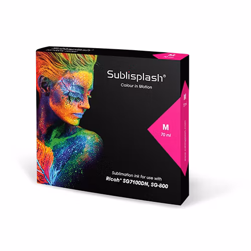 Sublisplash® Passande Ricoh SG 7100DN och SG 800, 400 70/77 ml