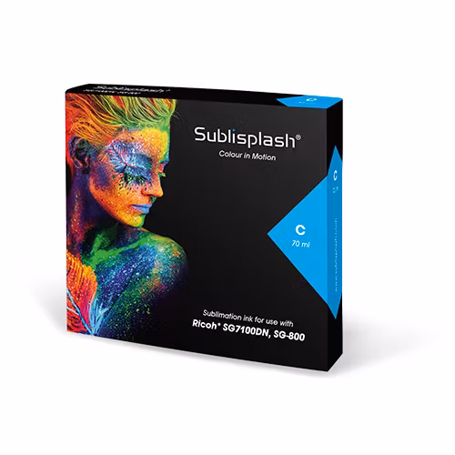 Sublisplash® Passande Ricoh SG 7100DN och SG 800, 400 70/77 ml