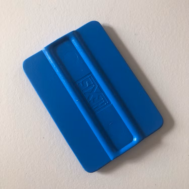 Vinylskrapa Hård Blå