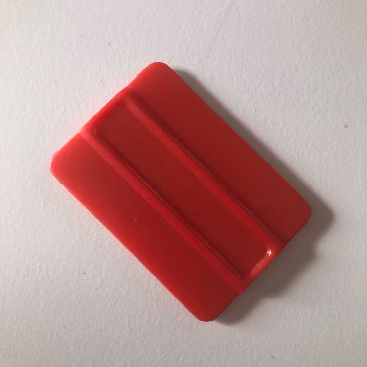 Vinylskrapa Medium Röd