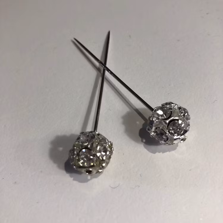 Diamantbollsnål1,5x7cm 1 st