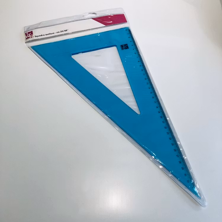 Linjal plast - Trekantig Utf