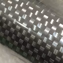 Hot stamping foil - Silver Carbon 59 - metervara