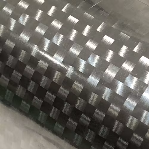 Hot stamping foil - Silver Carbon 59 - metervara
