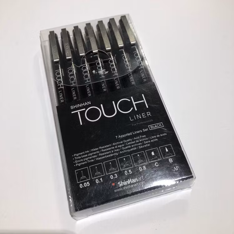 Touch Fineliner Svart