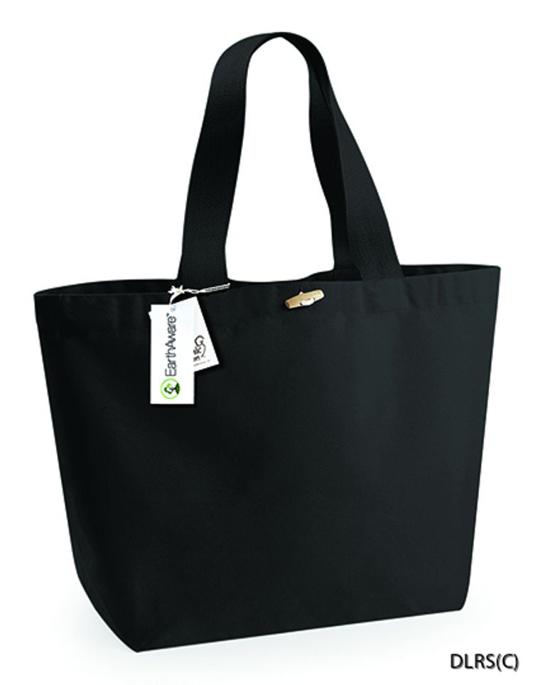 Canvas Bag - med duffelknapp