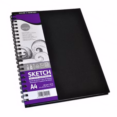 Skissbok Simply - A4